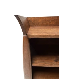 1920s Art Deco Open Bookcase by Paul Bromberg for H. Pander